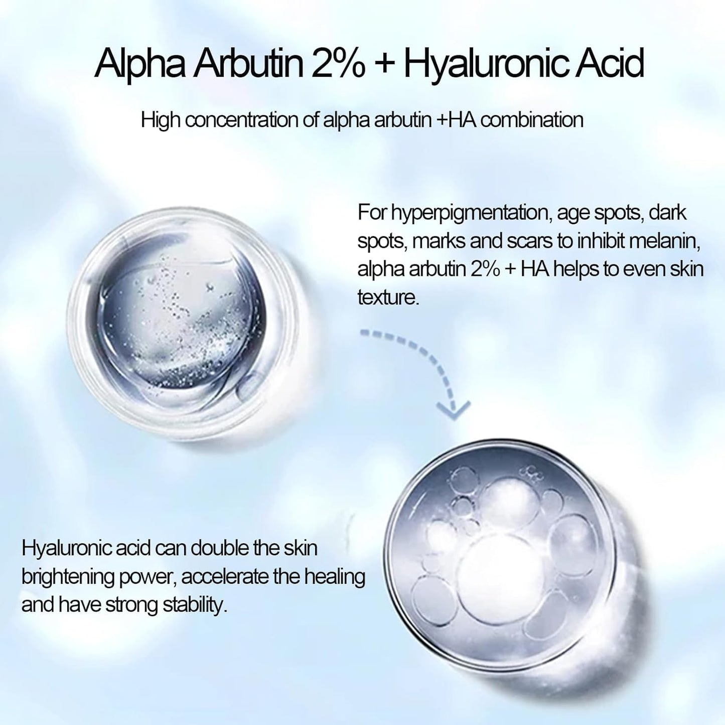 Alpha Arbutin Serum Dark Spots Removal for Face Lines & Wrinkles